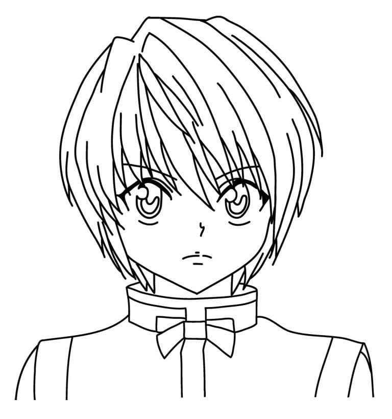 Hunter x Hunter Zdarma Vymalovatelné Obrázek omalovánka