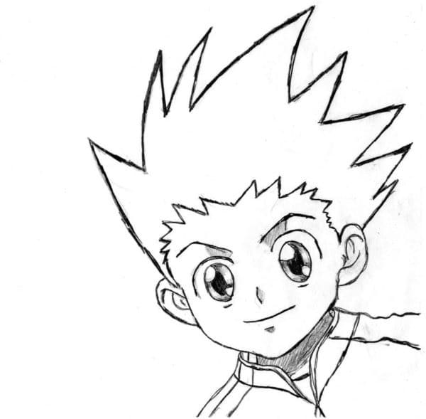 Hunter x Hunter pro 1leté Děti omalovánka