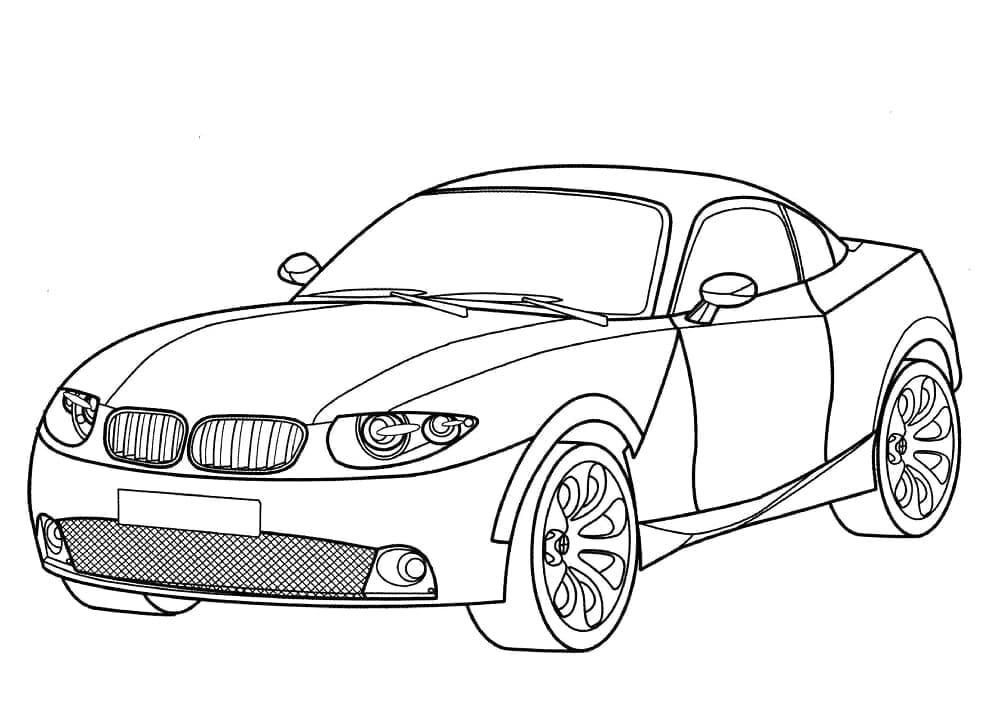 BMW omalovánky