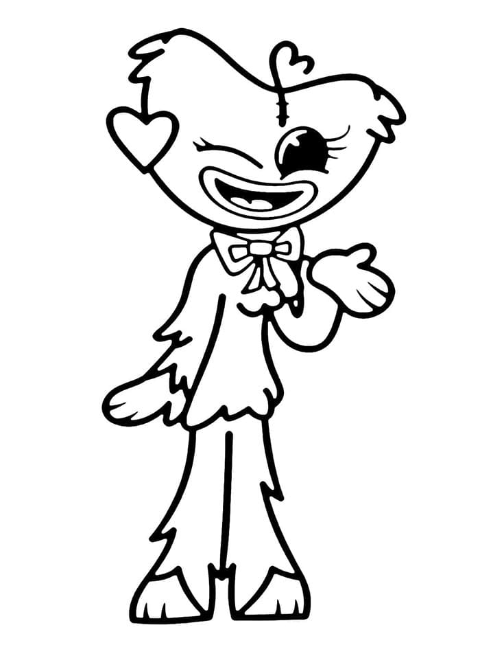 Kissy Missy Zdarama omalovánka