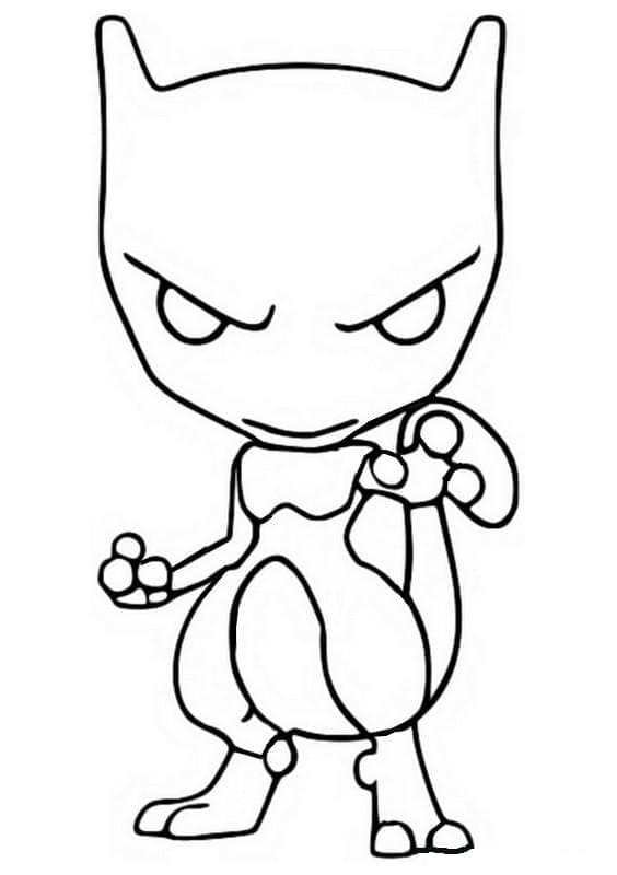 Krásná Funko Pop omalovánka