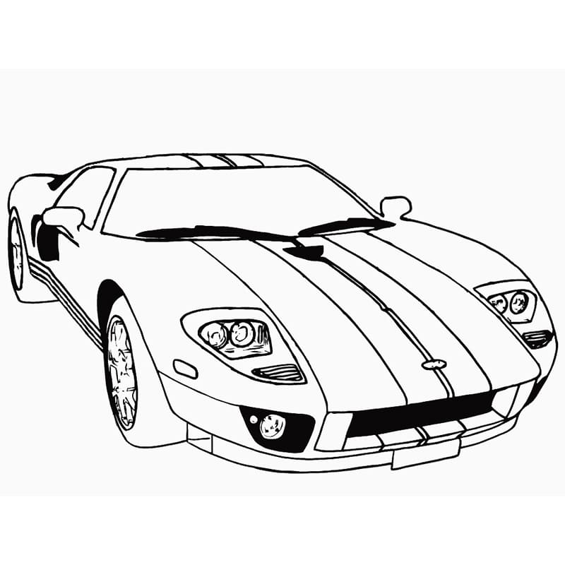 Lamborghini k Tisku omalovánka