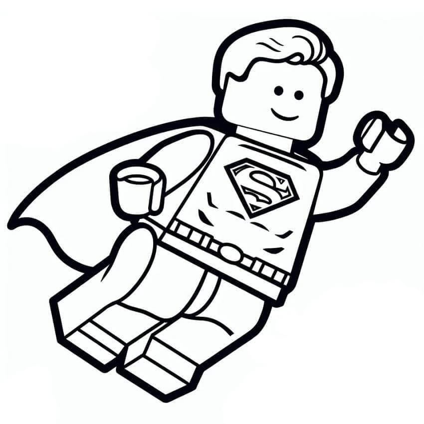 Lego (2) omalovánka
