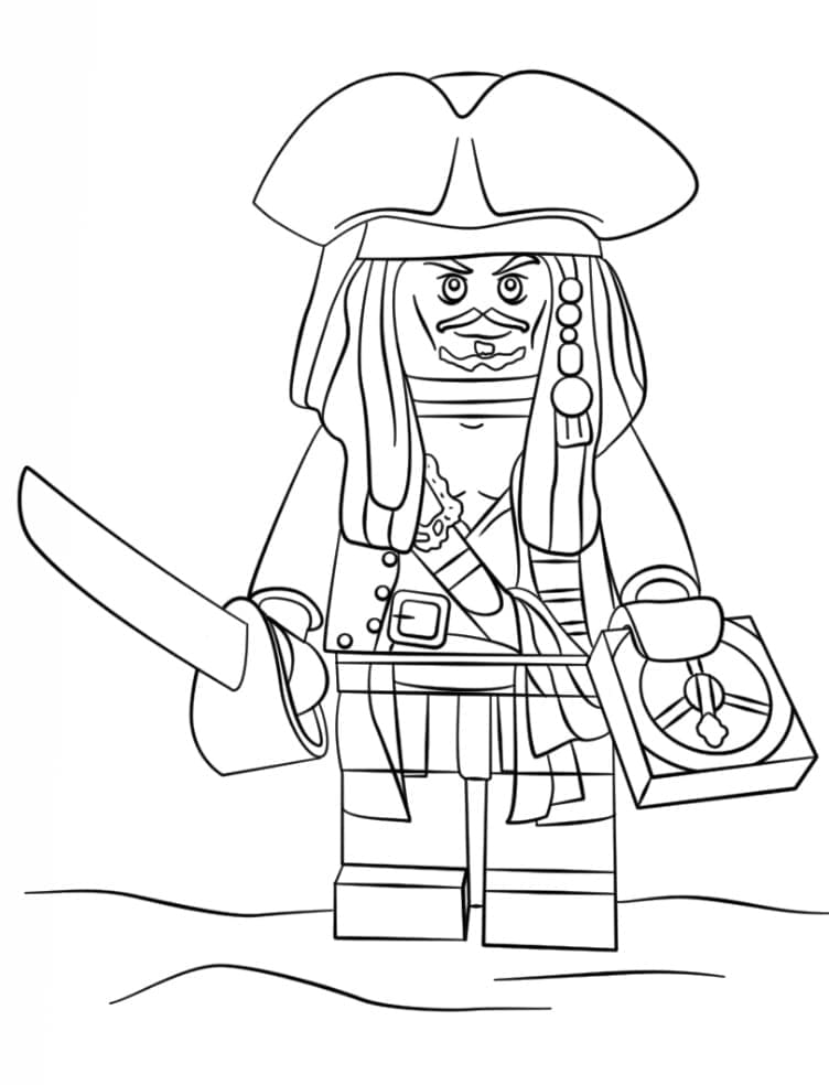 Lego Zdarama omalovánka