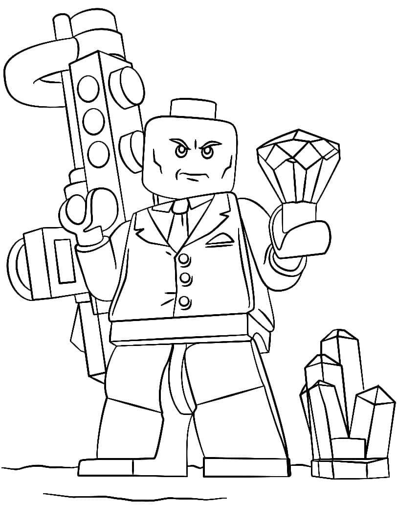 Lego pro Děti omalovánka