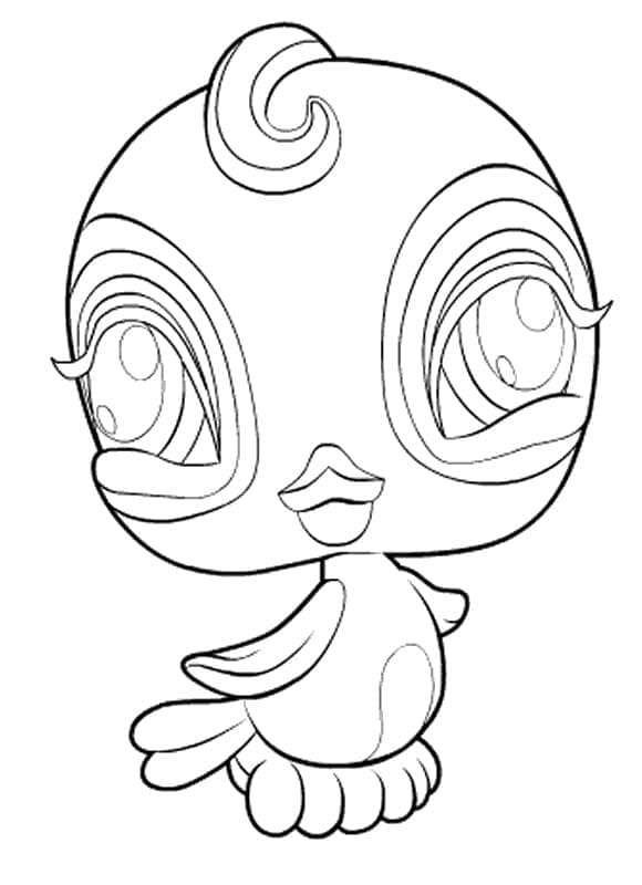 Littlest Pet Shop (16) omalovánka