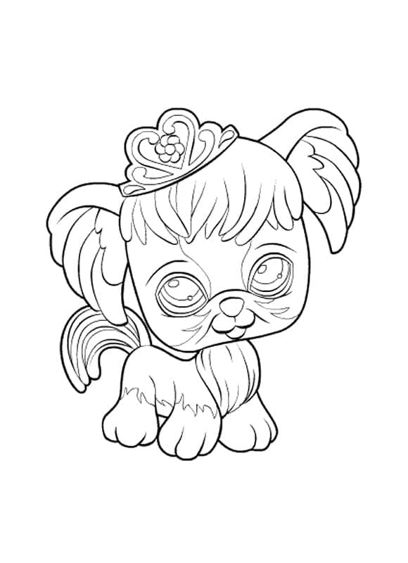 Littlest Pet Shop (22) omalovánka