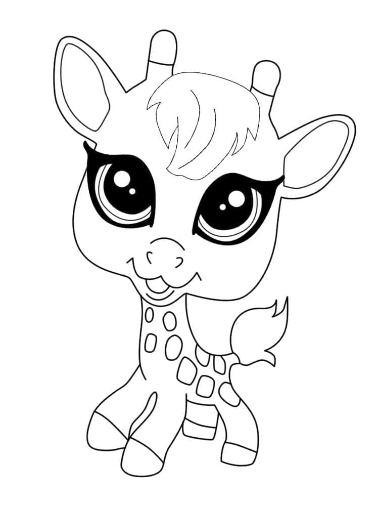 Littlest Pet Shop (24) omalovánka