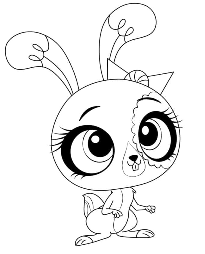 Littlest Pet Shop (29) omalovánka