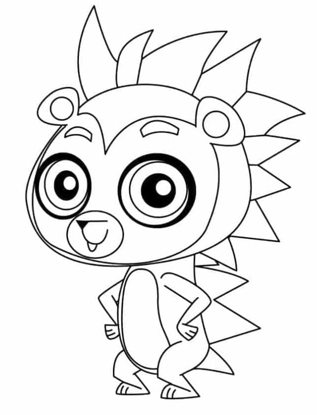 Littlest Pet Shop (3) omalovánka