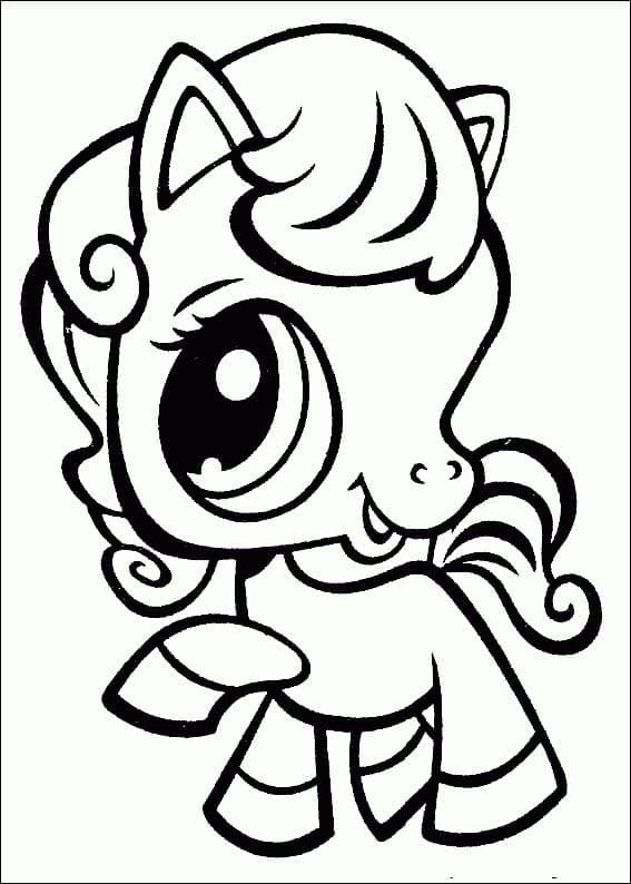 Littlest Pet Shop (33) omalovánka