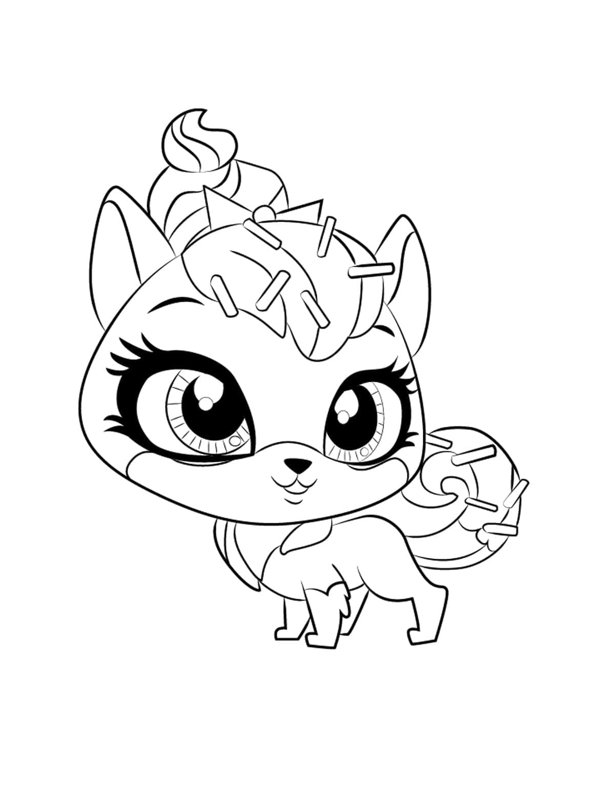 Littlest Pet Shop (35) omalovánka