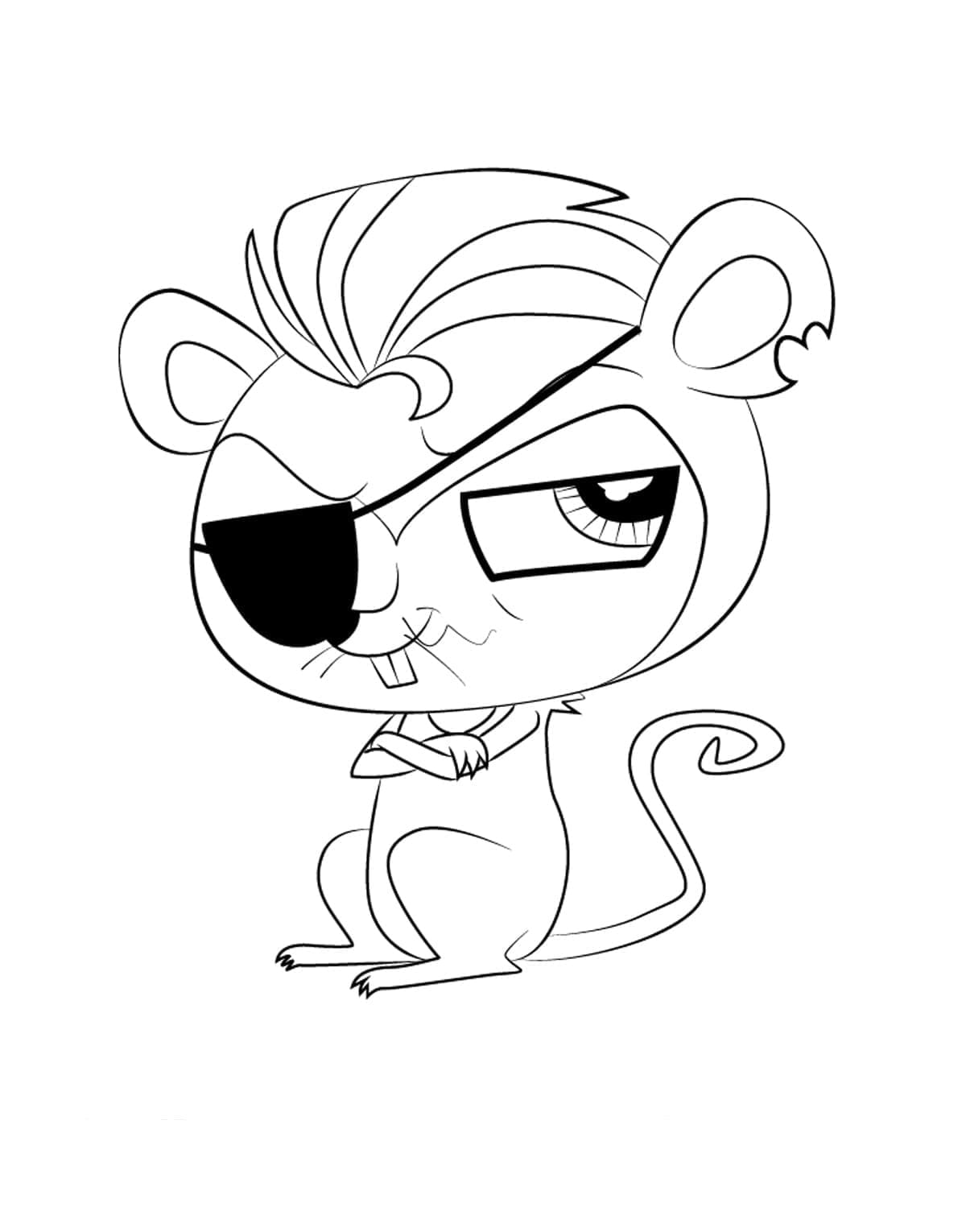 Littlest Pet Shop (40) omalovánka