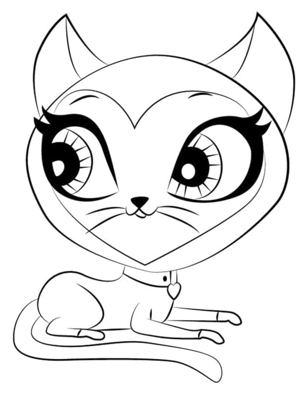 Littlest Pet Shop omalovánky