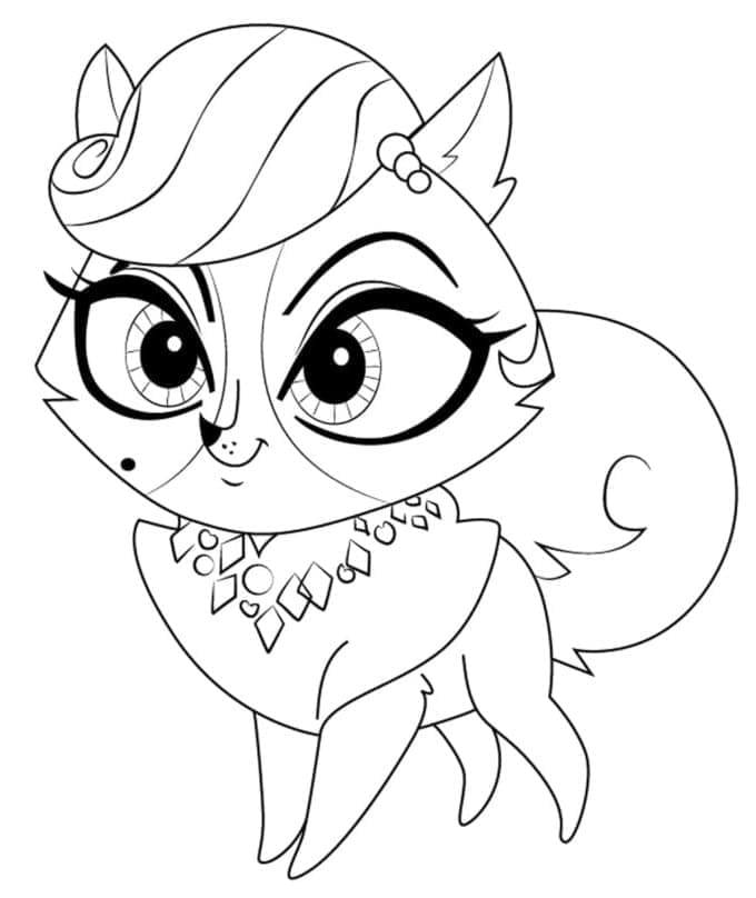 Littlest Pet Shop (8) omalovánka