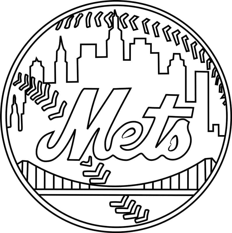 MLB Zdarma Vymalovatelné Obrázek omalovánka