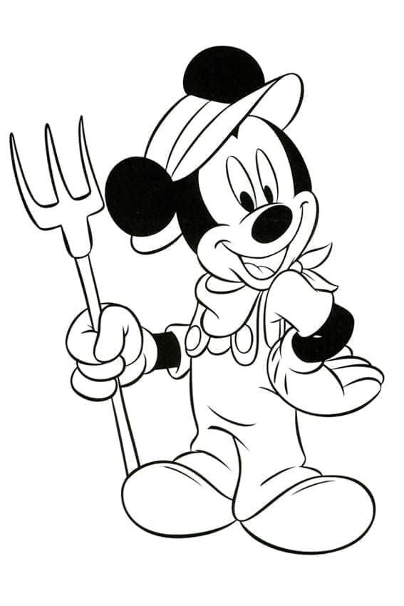 Omalovánka Mickey Mouse (2)