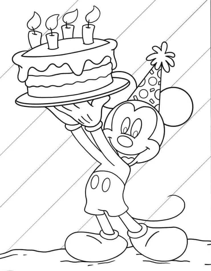Omalovánka Mickey Mouse (3)