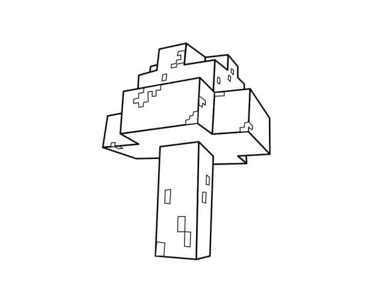 Minecraft (2) omalovánka
