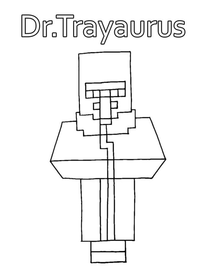 Minecraft Tisknutelný omalovánka