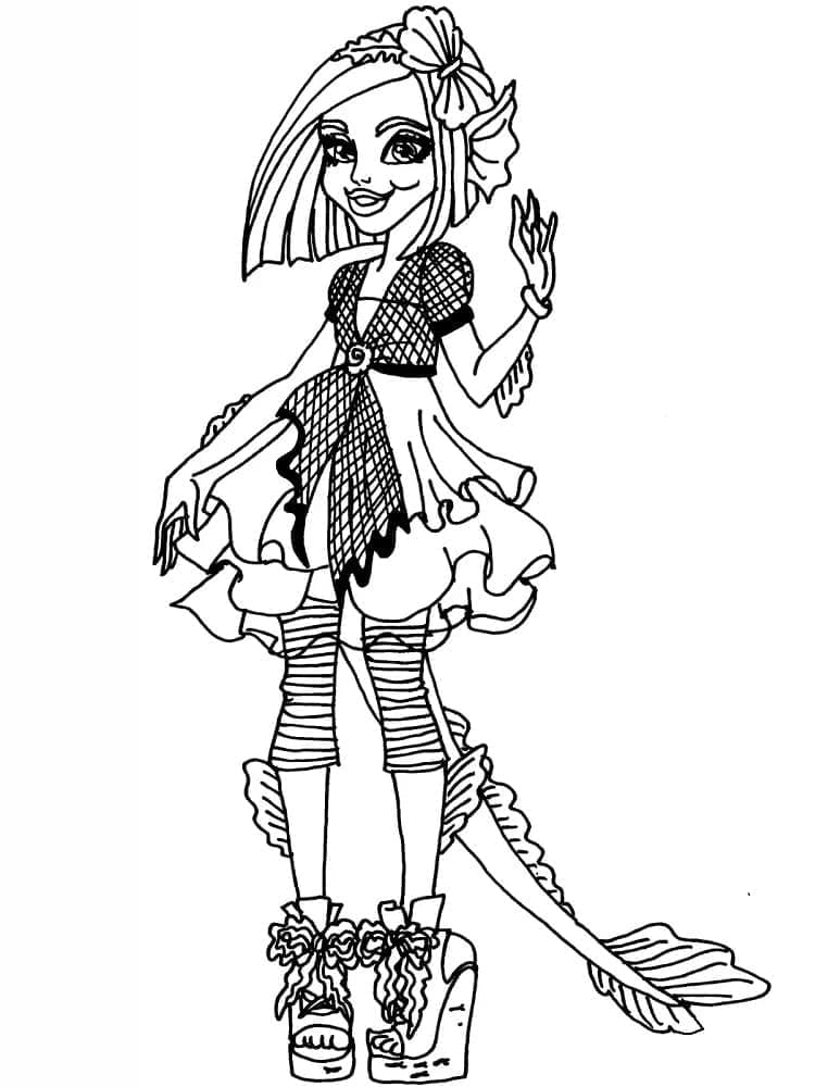 Monster High (1) omalovánka