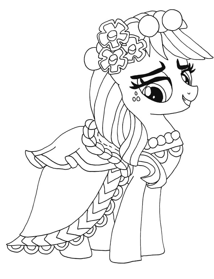Můj malý Pony (1) omalovánka