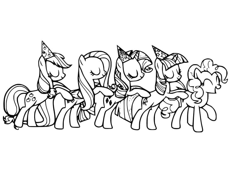 Můj malý Pony (3) omalovánka