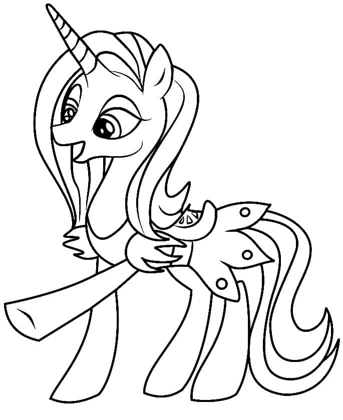 Můj malý Pony (4) omalovánka