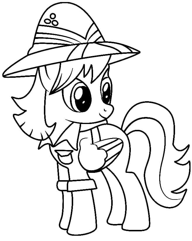 Můj malý Pony (5) omalovánka