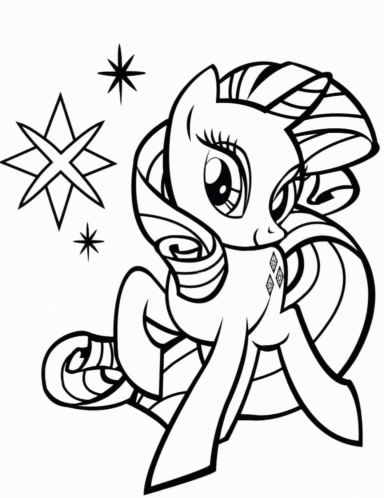 Můj malý Pony Obrázek omalovánka
