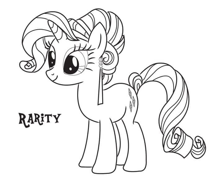 Můj malý Pony Tisknutelný omalovánka