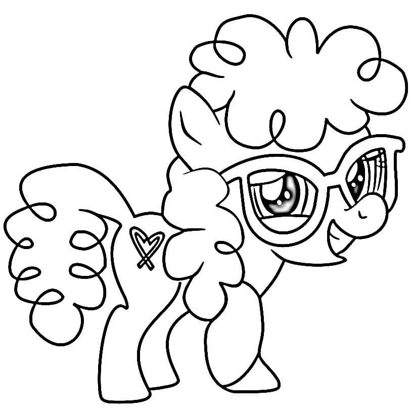 Můj malý Pony Vymalovatelné pro Děti omalovánka