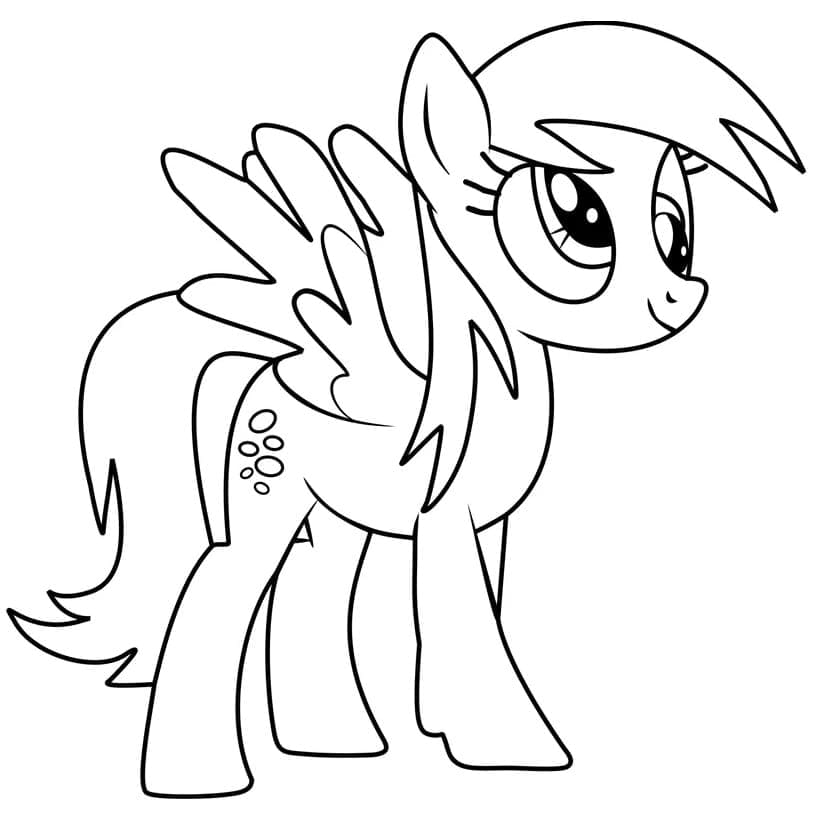 Můj malý Pony Zdarma pro Děti omalovánka
