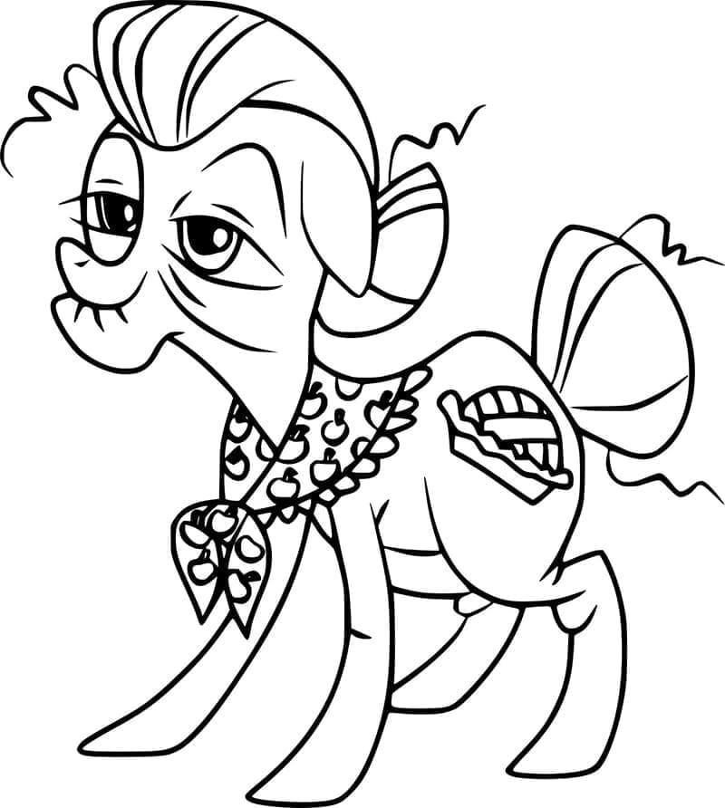 Můj malý Pony pro 5leté Děti omalovánka