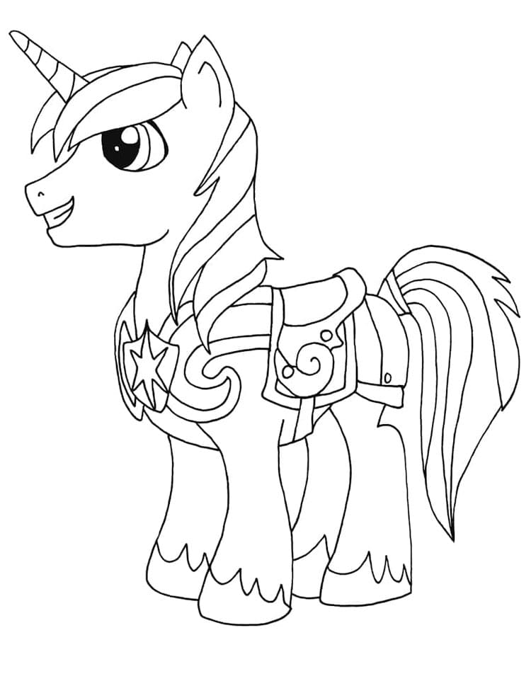 Můj malý Pony pro Děti omalovánka