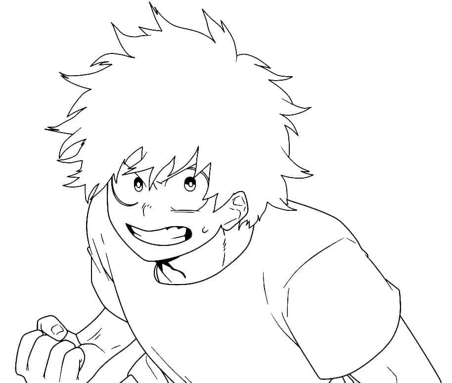 My Hero Academia (2) omalovánka
