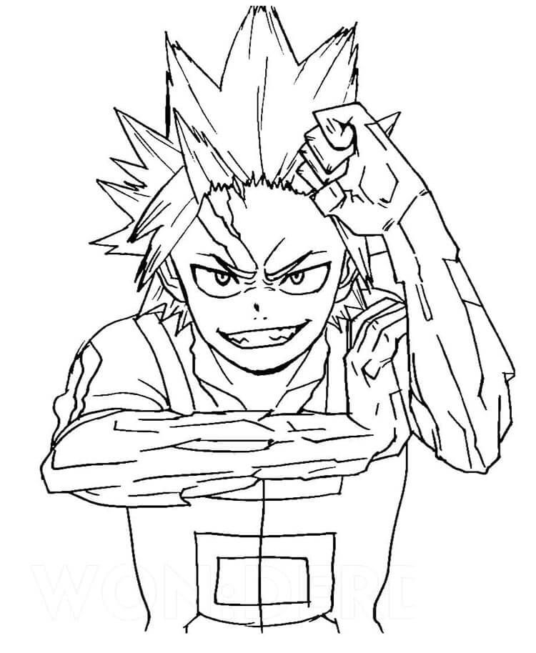 My Hero Academia omalovánky