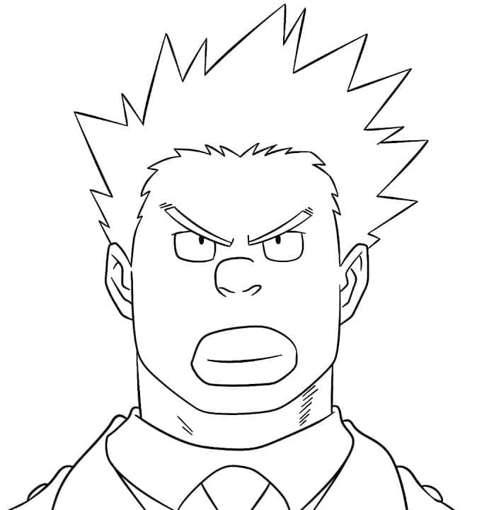 My Hero Academia Tisknutelná omalovánka