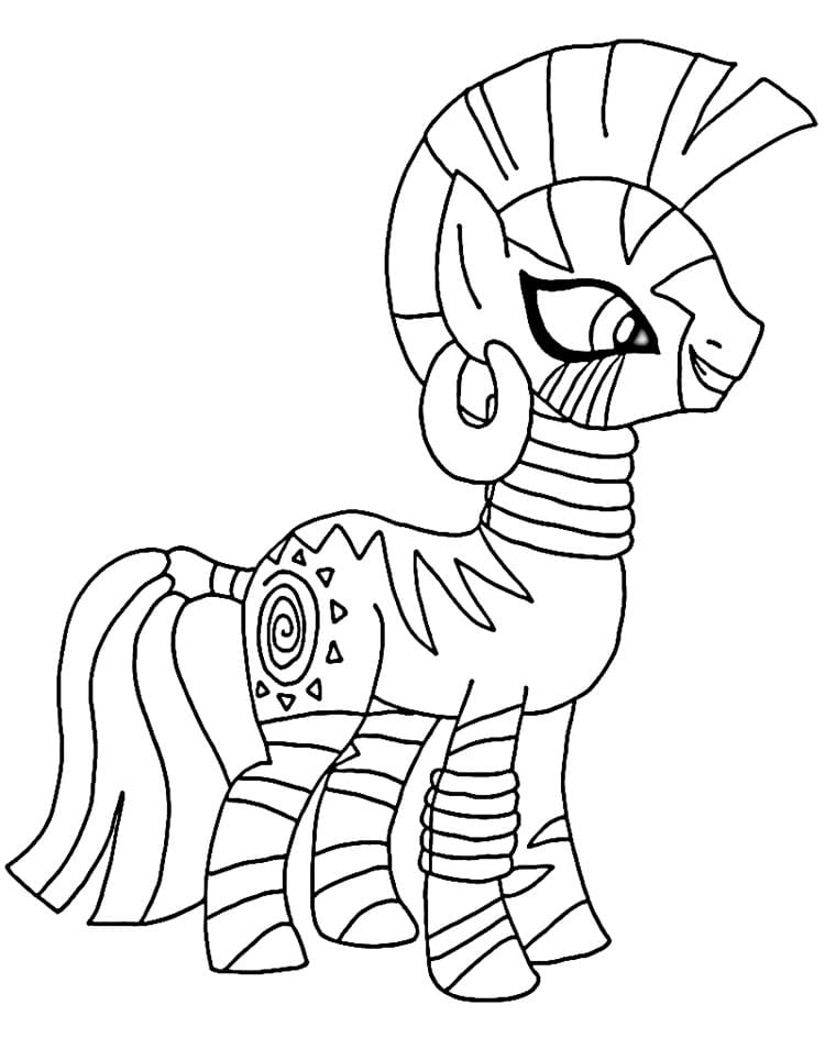 My Little Pony omalovánka