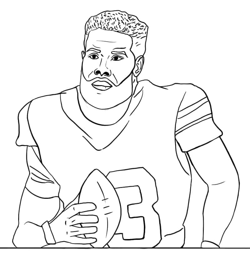 NFL (2) omalovánka