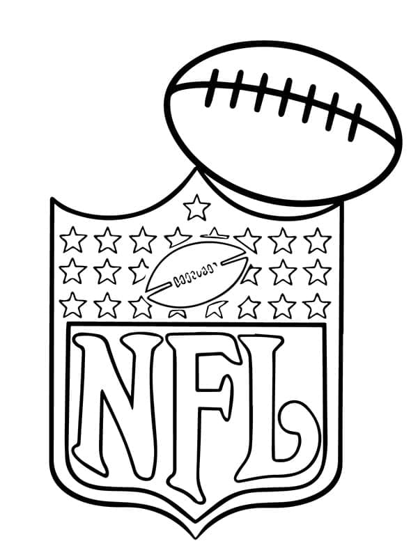 NFL (5) omalovánka