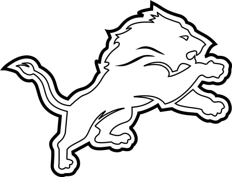 NFL Tisknutelný pro Děti omalovánka