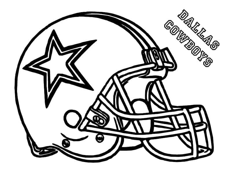 NFL pro Děti omalovánka