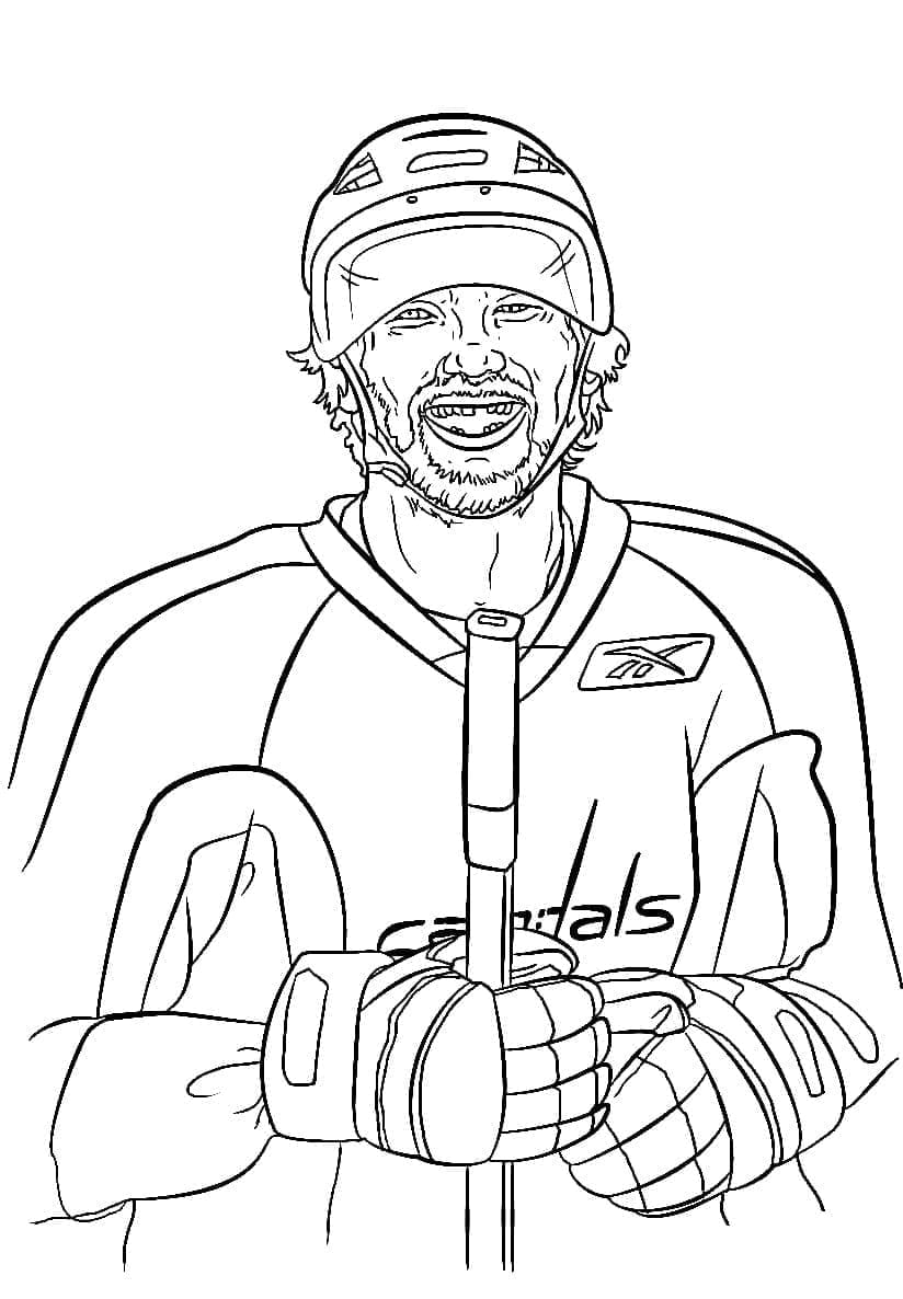 NHL (1) omalovánka