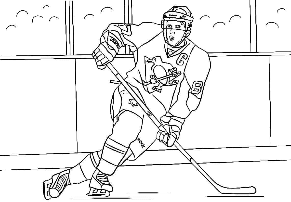 NHL (2) omalovánka