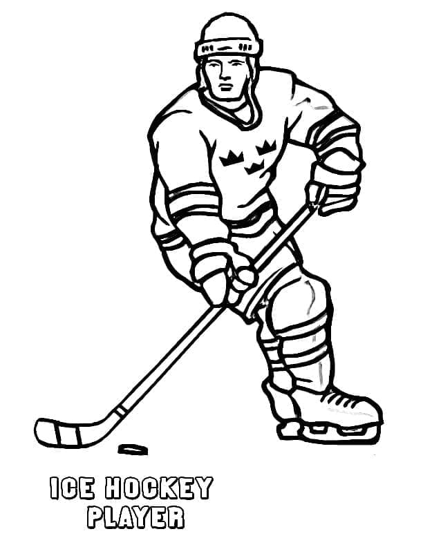 NHL pro 5leté Děti omalovánka