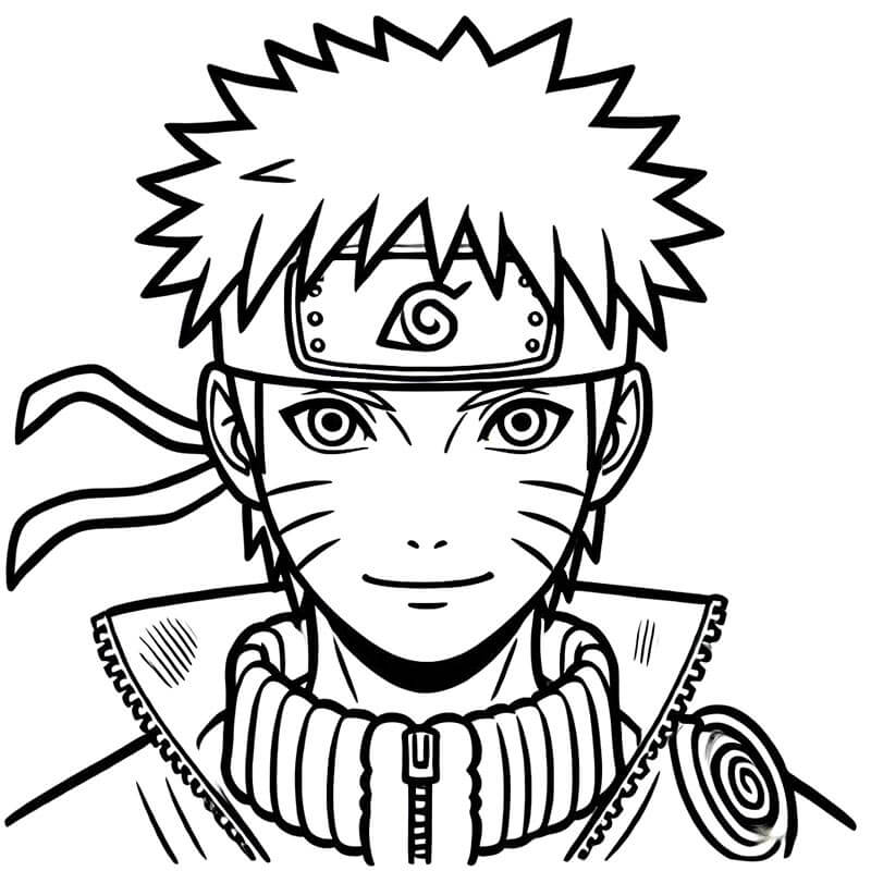 Naruto (3) omalovánka