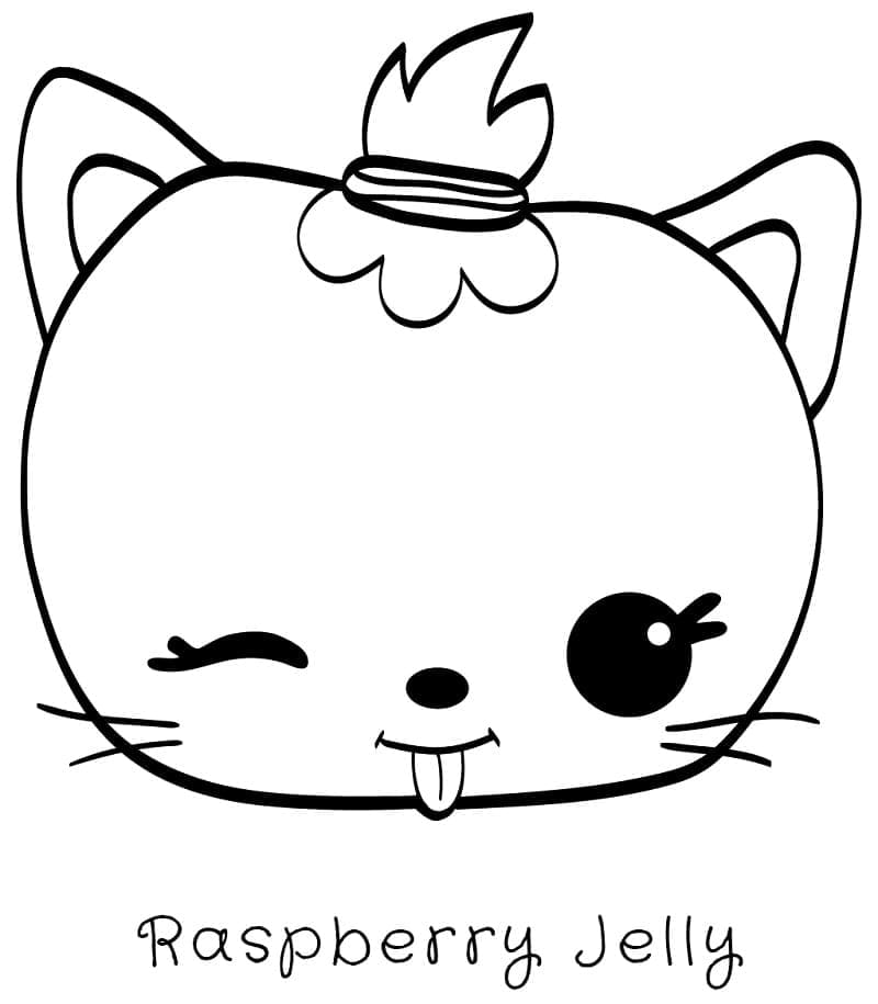 Num Noms (2) omalovánka