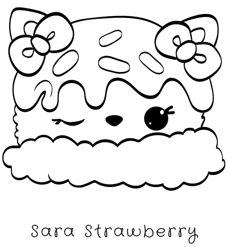 Num Noms (4) omalovánka