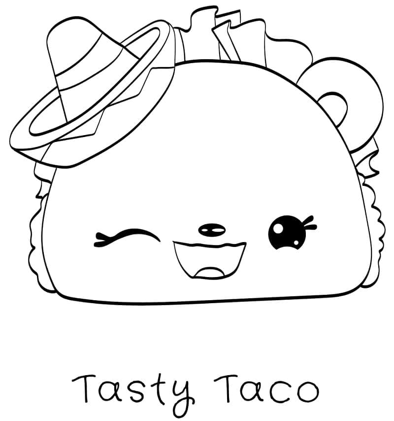 Num Noms (6) omalovánka